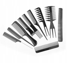 10 sztuk zestaw grzebień fryzjerski fryzjerstwo