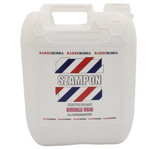 BARBEROSSA Bubble Gum 5 l szampon Velle Pro