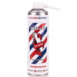 BARBEROSSA CLEAN OIL 5w1 CZYSZCZENIE MASZYNEK 500M Velle Pro