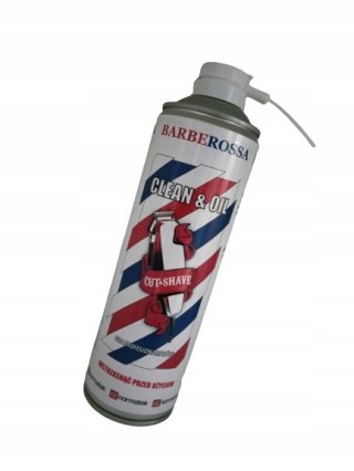 BARBEROSSA CLEAN OIL 5w1 CZYSZCZENIE MASZYNEK 500M Velle Pro