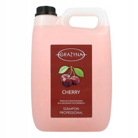GRAŻYNA SZAMPON CHERRY WIŚNIOWY WŁOSY FARBOWANE 5000ML Velle Pro