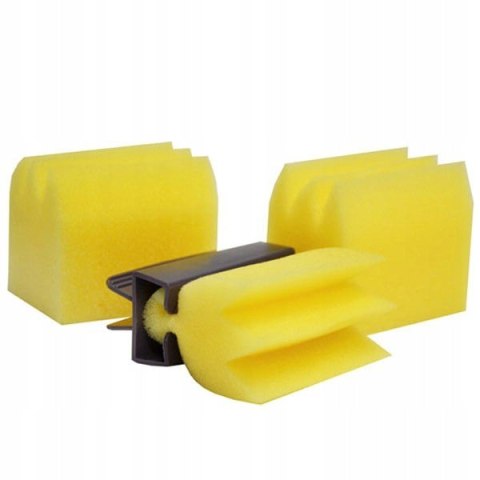 Gąbki fryzjerskie do trwałej ondulacji 3 szt. VELLEPRO