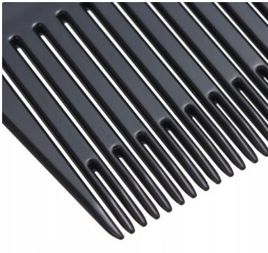 Grzebień szeroki do pasemek czarny