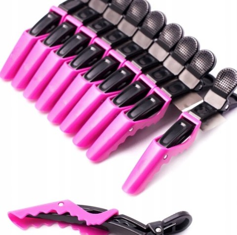 Klips do włosów 10 szt. odcienie fioletu