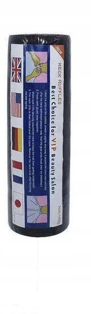 Kołnierz fryzjerski w rolce czarny Velle Pro