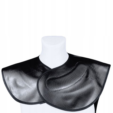 Kołnierz fryzjerski z liniami cięcia