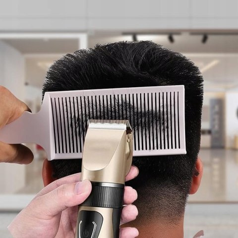 MĘSKI GRZEBIEŃ FRYZJERSKI DO STRZYŻENIA CIENIOWANIA WŁOSÓW profesjonalny