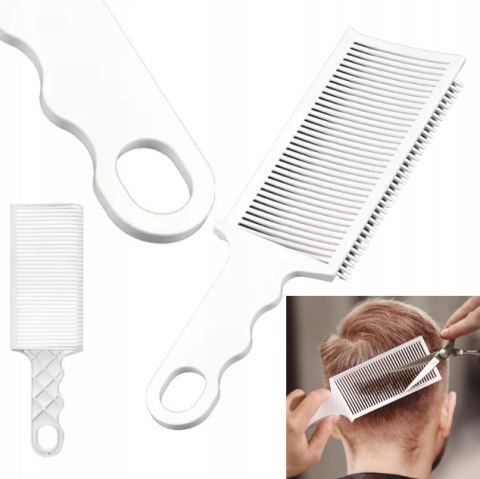 MĘSKI GRZEBIEŃ FRYZJERSKI DO STRZYŻENIA CIENIOWANIA WŁOSÓW profesjonalny