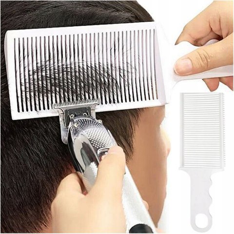 MĘSKI GRZEBIEŃ FRYZJERSKI DO STRZYŻENIA CIENIOWANIA WŁOSÓW profesjonalny