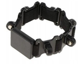 Opaska magnetyczna na rękę na spinki czarna VELLEPRO