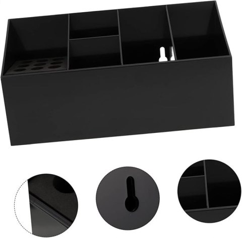 Organizer stojak fryzjerski czarny na narzędzia fryzjerskie