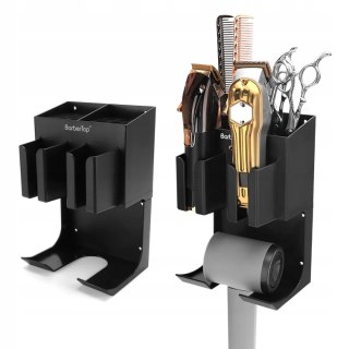 Organizer stojak fryzjerski czarny