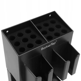 Organizer stojak fryzjerski czarny