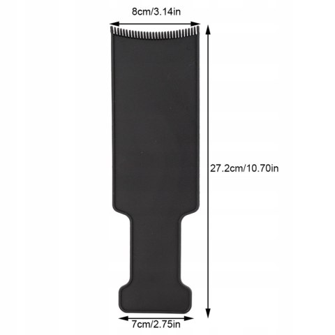 PALETKA DO PASEMEK BALEJAŻU ŁOPATKA Z GRZEBIENIEM DO NAKŁADANIA FARBY