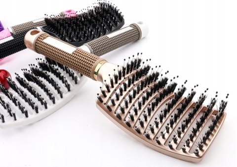 PROFILOWANA Szczotka do włosów z WŁOSIEM DZIKA