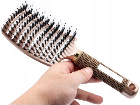 PROFILOWANA Szczotka do włosów z WŁOSIEM DZIKA