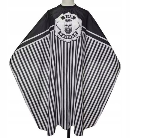 Peleryna fryzjerska barberska do strzyżeń The Barber