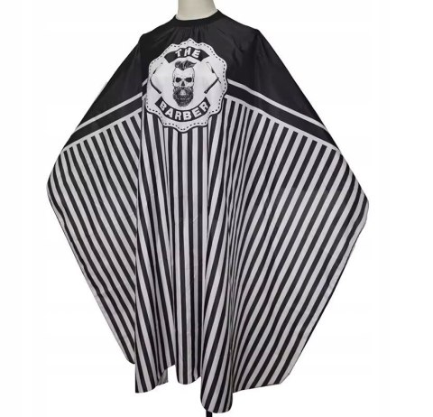 Peleryna fryzjerska barberska do strzyżeń The Barber