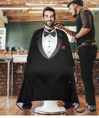 Peleryna fryzjerska do strzyżeń garnitur VellePro