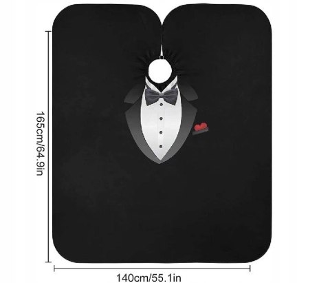 Peleryna fryzjerska do strzyżeń garnitur VellePro