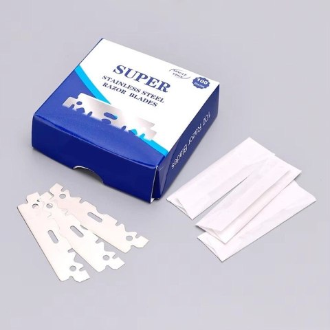 Połówki żyletek do brzytew 100 szt.