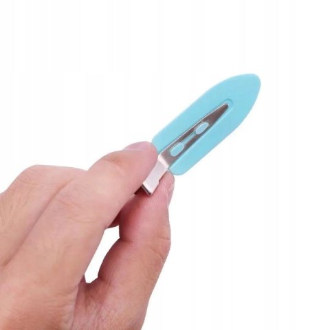 Spinki Velle Pro biały klamry wsuwki do włosów