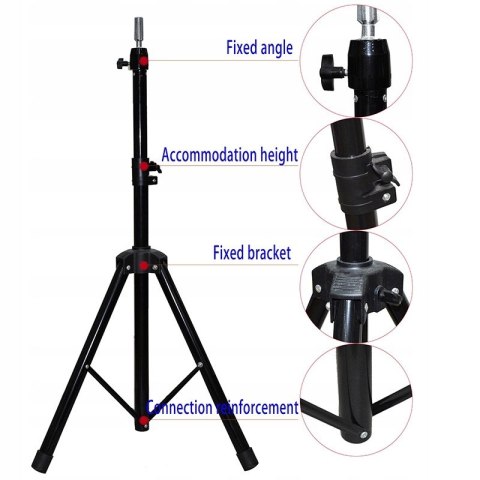 Statyw stojący do główki treningowej czarny