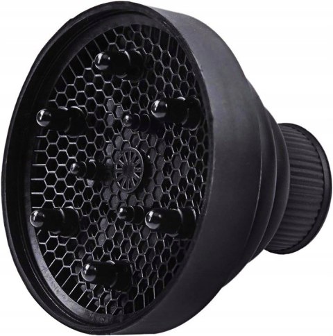 Dyfuzor do suszarek czarny uniwersalny silikonowy kompaktowy