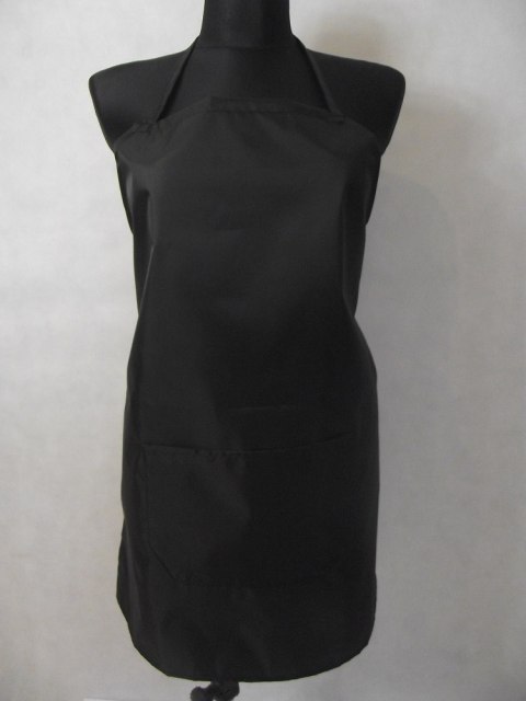 Fartuch czarny r. uniwersalny vellepro