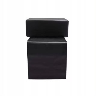 Fotel fryzjerski VellePro skóra sztuczna czarny dla dzieci