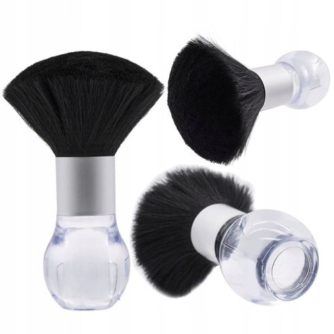 Karkówka fryzjerska Velle Pro - bezbarwna szczotka z włosiem sztucznym