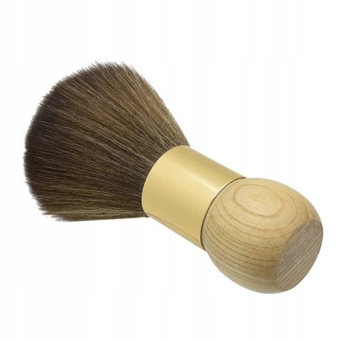 Karkówka fryzjerska pędzel do usuwania włosów ze skóry drewniana VellePro