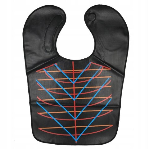 Kołnierz fryzjerski z liniami do strzyżenia