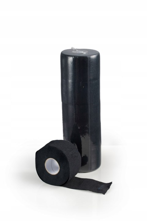 Kołnierzyki fryzjerskie CZARNE papierki Rola ochronna - 5 szt,