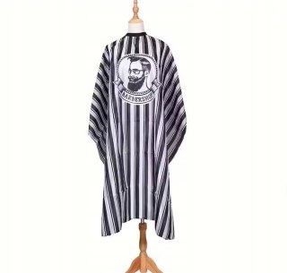 PELERYNA FRYZJERSKA BARBERSKA W PASKI 160 CM X 140 CM