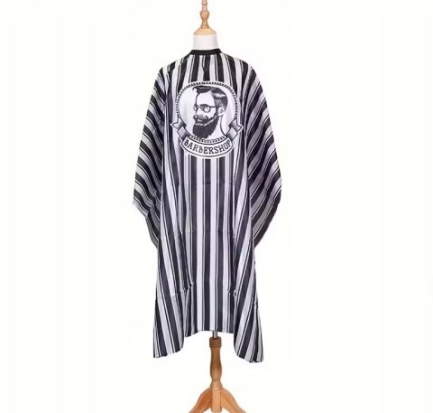 PELERYNA FRYZJERSKA BARBERSKA W PASKI 160 CM X 140 CM