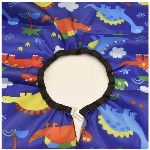 PELERYNA FRYZJERSKA DZIECIĘCA DO STRZYŻENIA DINOZAURY BARBER