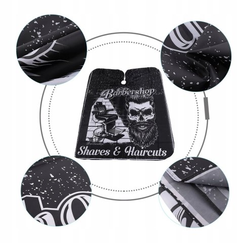 PELERYNA FRYZJERSKA FARTUCH DO STRZYZENIA BARBER
