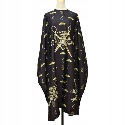 Peleryna Fryzjerska Fartuch do Strzyżenia 140x160 BARBER BARBERSKA