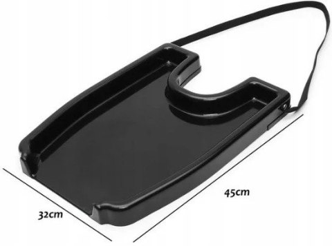 Przenośna umywalka fryzjerska rynna do mycia włosów - mobilna, czarna