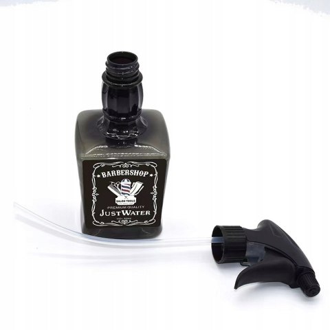 Rozpylacz fryzjerski Whisky z atomizerem dla barbera fryzjera 600ml czarny