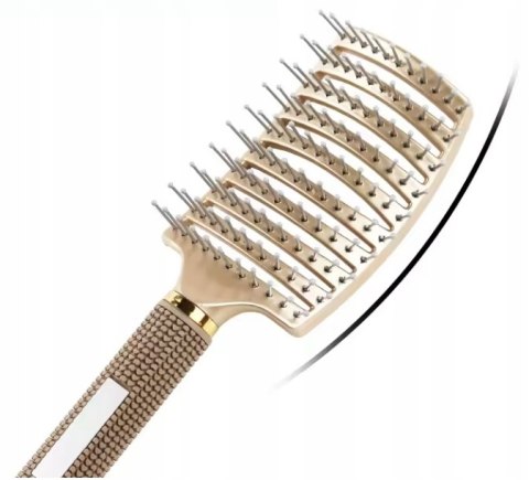 SZCZOTKA DO WŁOSÓW DO ROZCZESYWANIA MASAŻU PROFILOWANA WENTYLOWANA