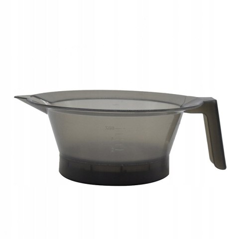 Velle Pro miseczka do farb fryzjerskich szara 250ml z podziałką i dziubkiem