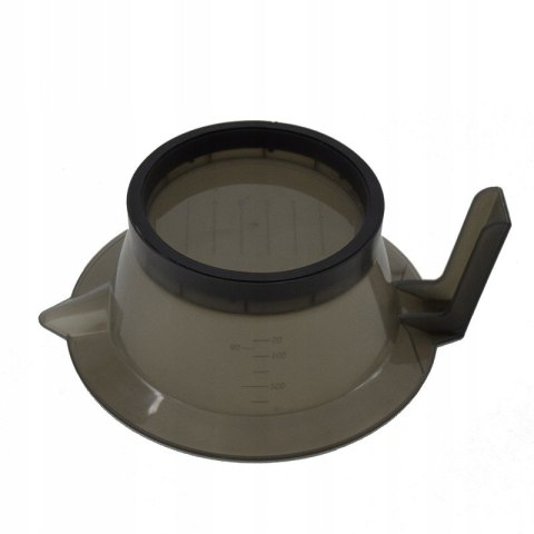 Velle Pro miseczka do farb fryzjerskich szara 250ml z podziałką i dziubkiem