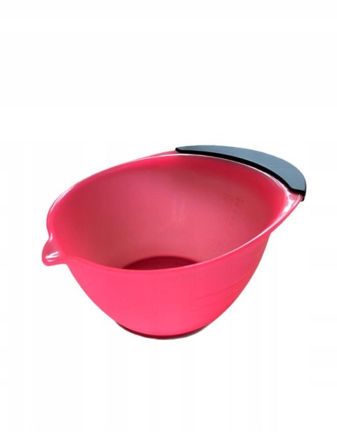 Velle Pro miseczka do mieszania farb fryzjerskich 360 ml różowa z podziałką